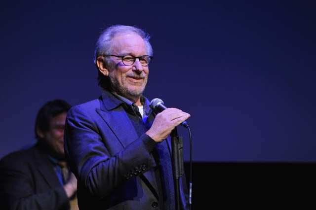 Steven Spielberg at the 2012 "surprise screening" of Lincoln at the New York Film Festival